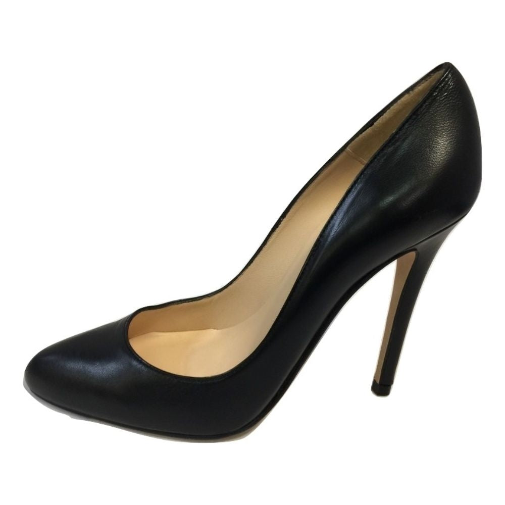 Looky Black Leather Jon Josef Pump
