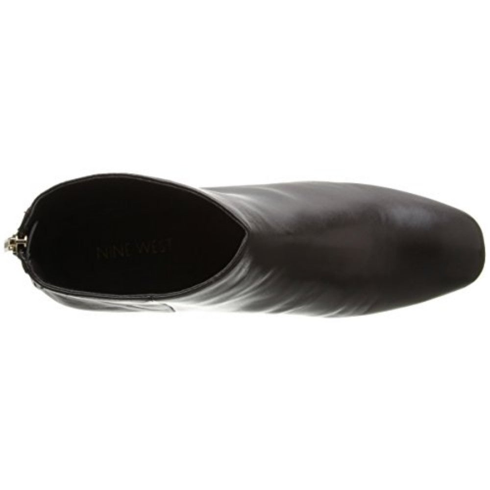 Anna Brown Leather Nine West Bootie