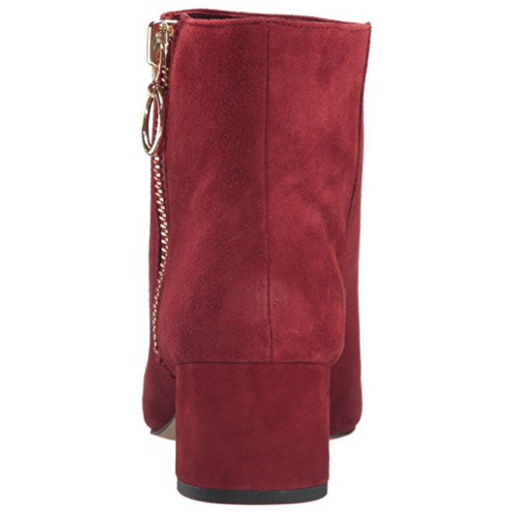 Krimp Red Suede Nine West Bootie