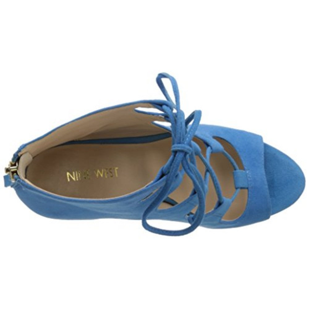 Unforgettable Turquoise Suede Nine West