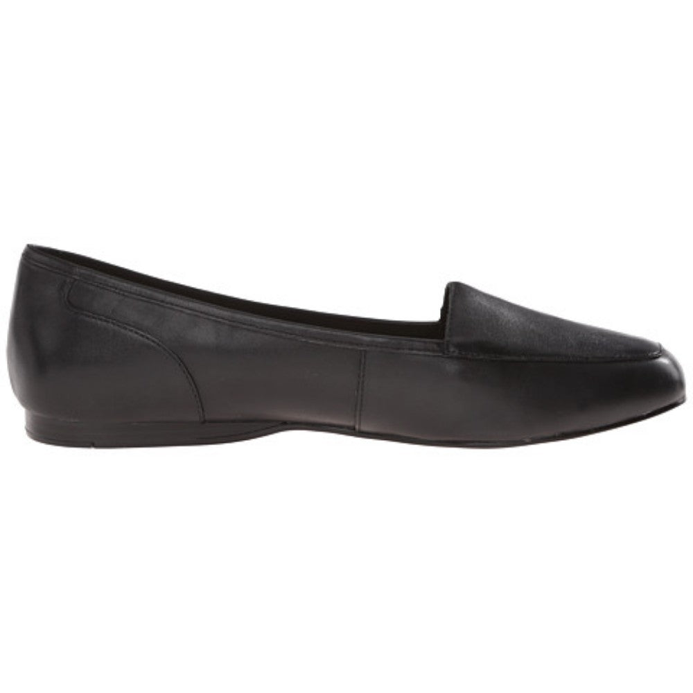 Bandolino Liberty Black Leather Loafer Flat
