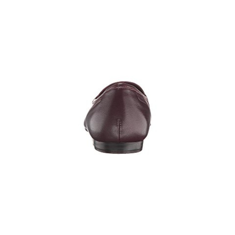 Bandolino Women's Liberty Black Cherry Leather Loafer Flat