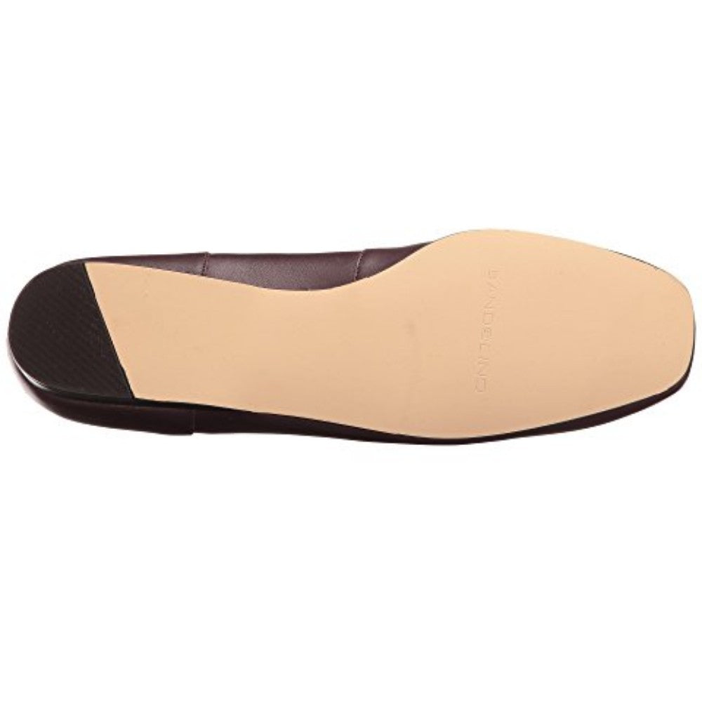 Bandolino Women's Liberty Black Cherry Leather Loafer Flat
