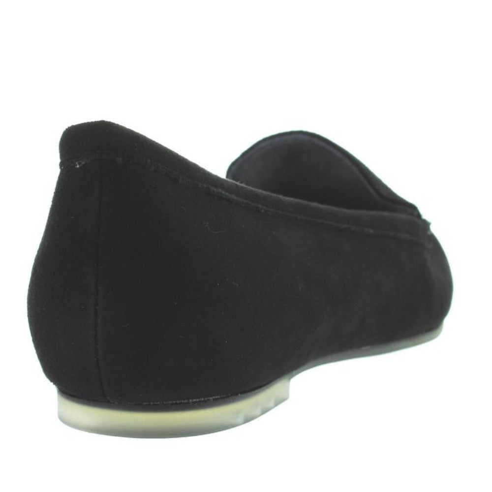 Audra Black Suede Me Too Flat