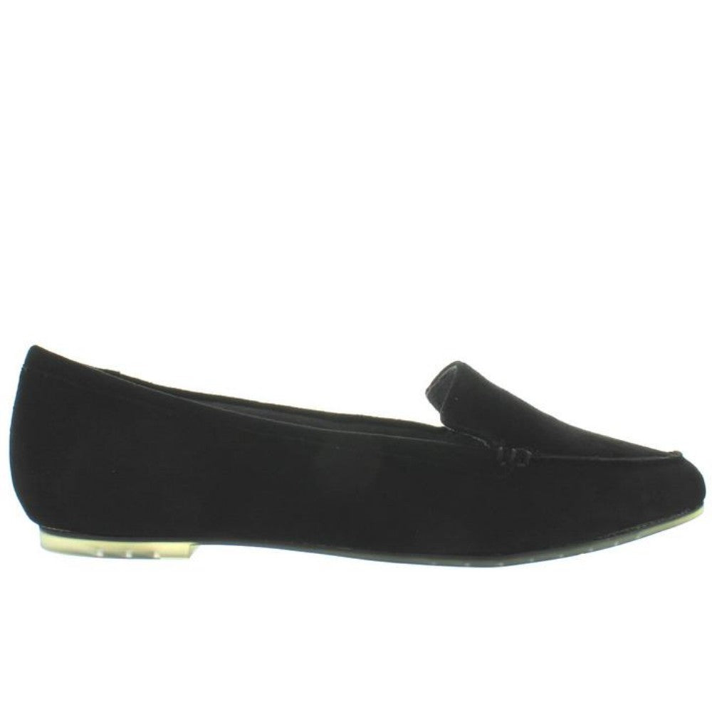 Audra Black Suede Me Too Flat