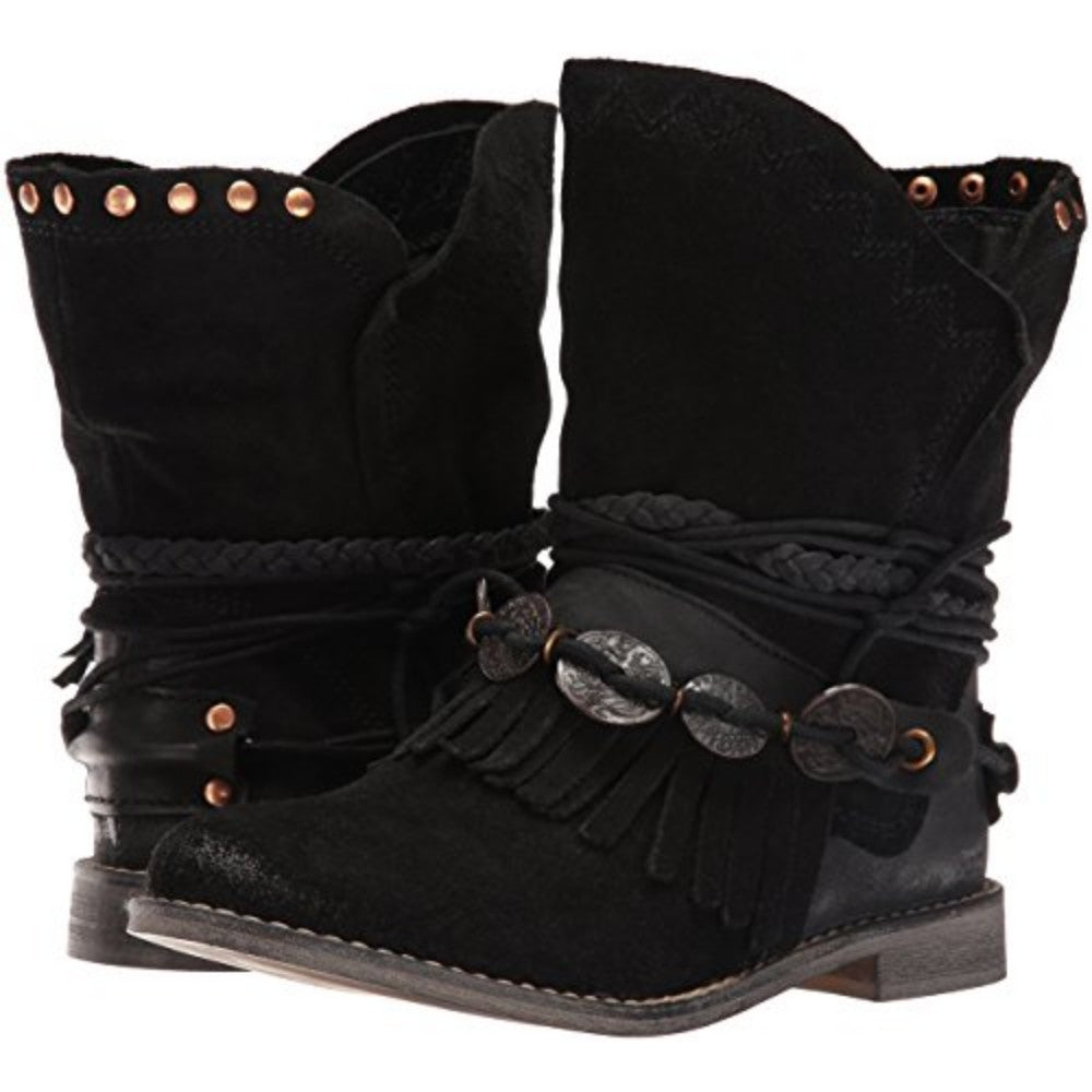 Anaeh Black Musse & Cloud Ankle Boot