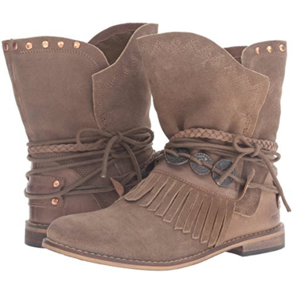 Anaeh Brown Musse & Cloud Ankle Boot
