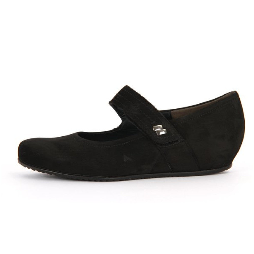 Gina Black Semler Mary Jane Wedge Flat