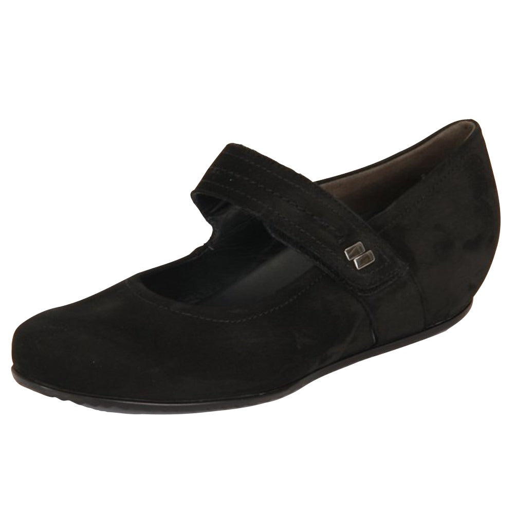 Gina Black Semler Mary Jane Wedge Flat