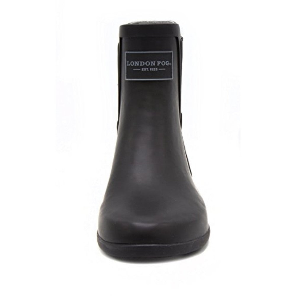 Piccadilly Black London Fog Wellies Rain Ankle Boot