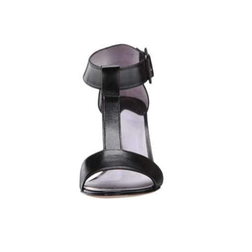 Laney Black Calf Johnston Sandal