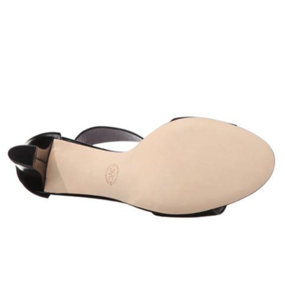 Laney Black Calf Johnston Sandal