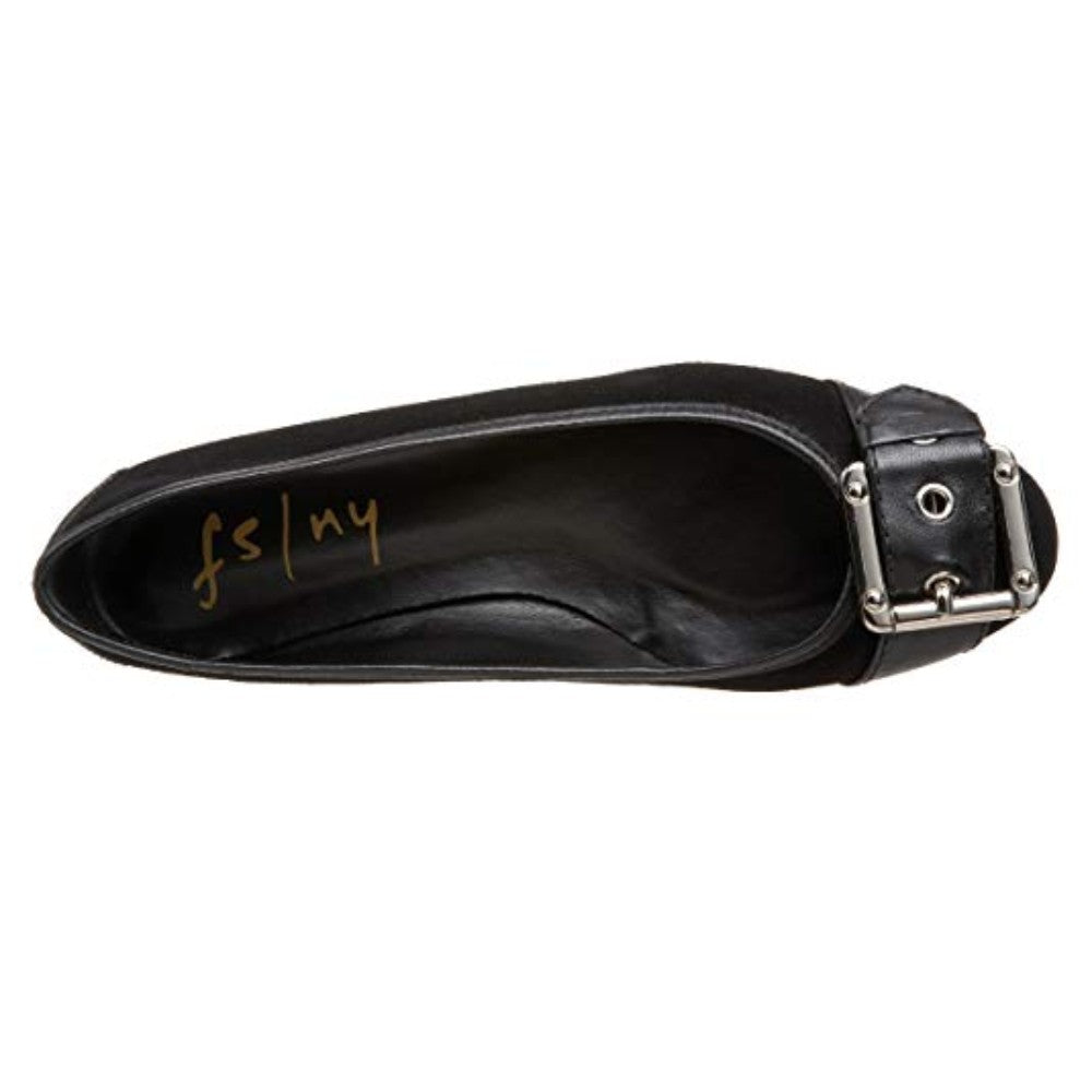 Wiffle Black Suede FS/NY Flat