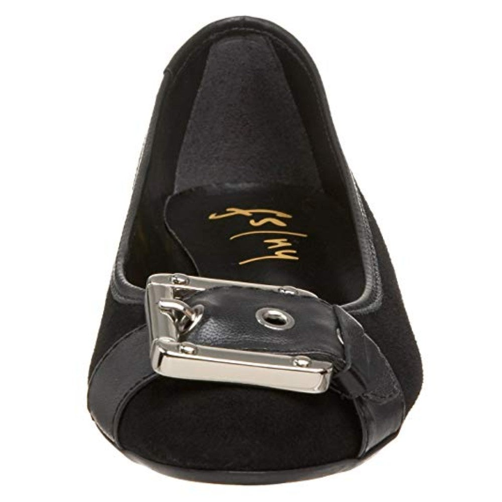 Wiffle Black Suede FS/NY Flat