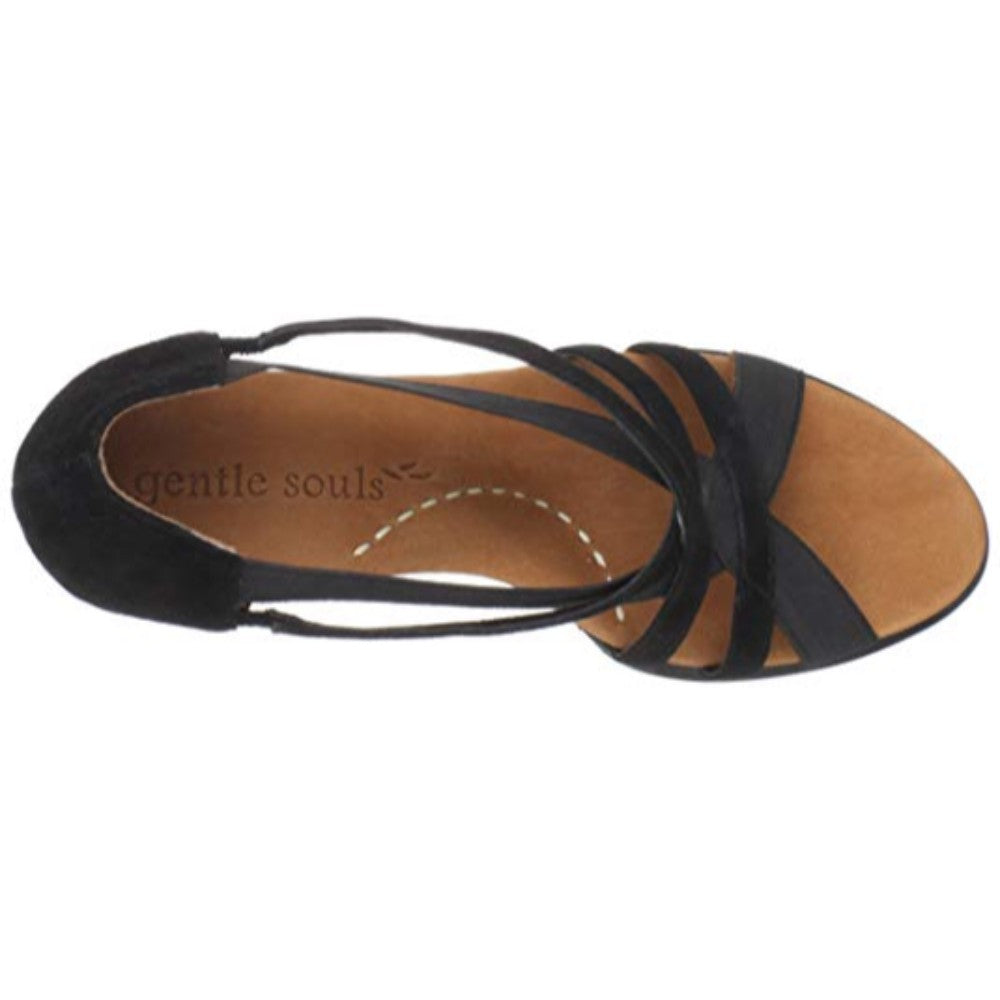 Glibber Black Gentle Souls Sandal