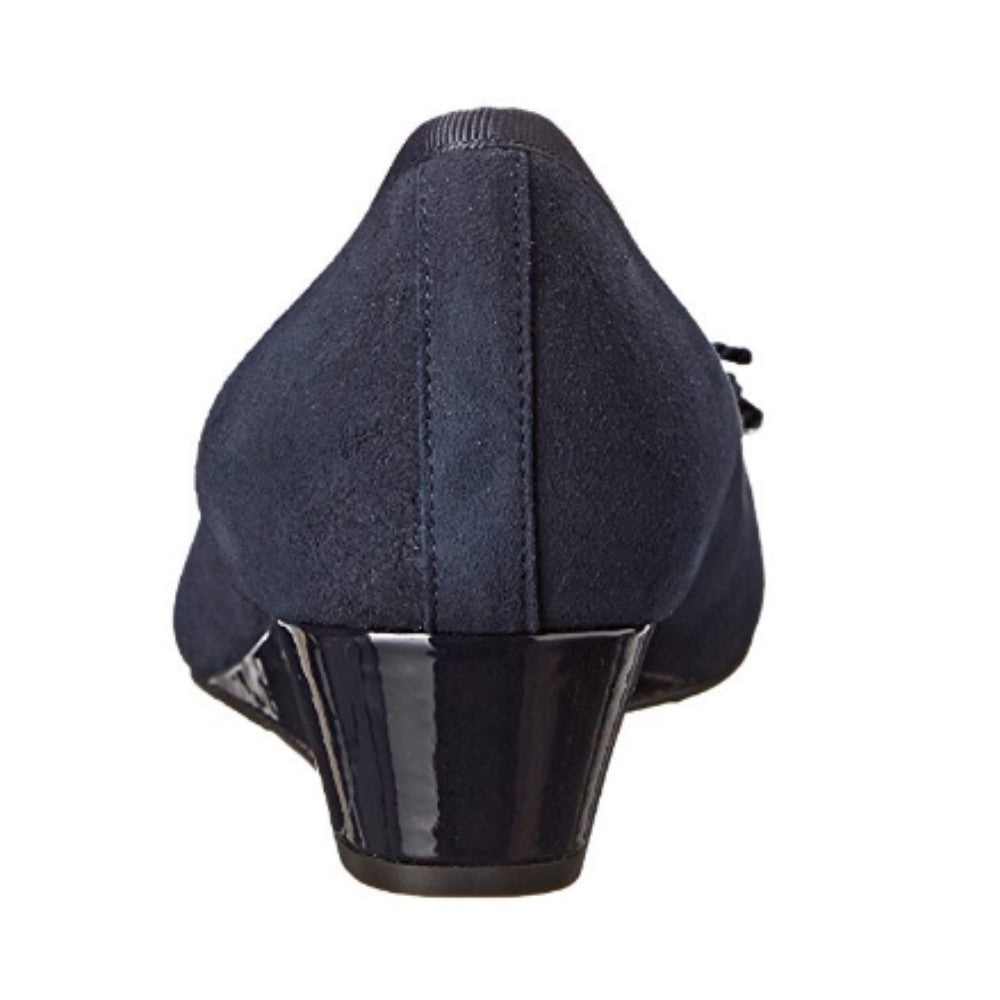 Diverse Navy Pat FS/NY Wedge Pump