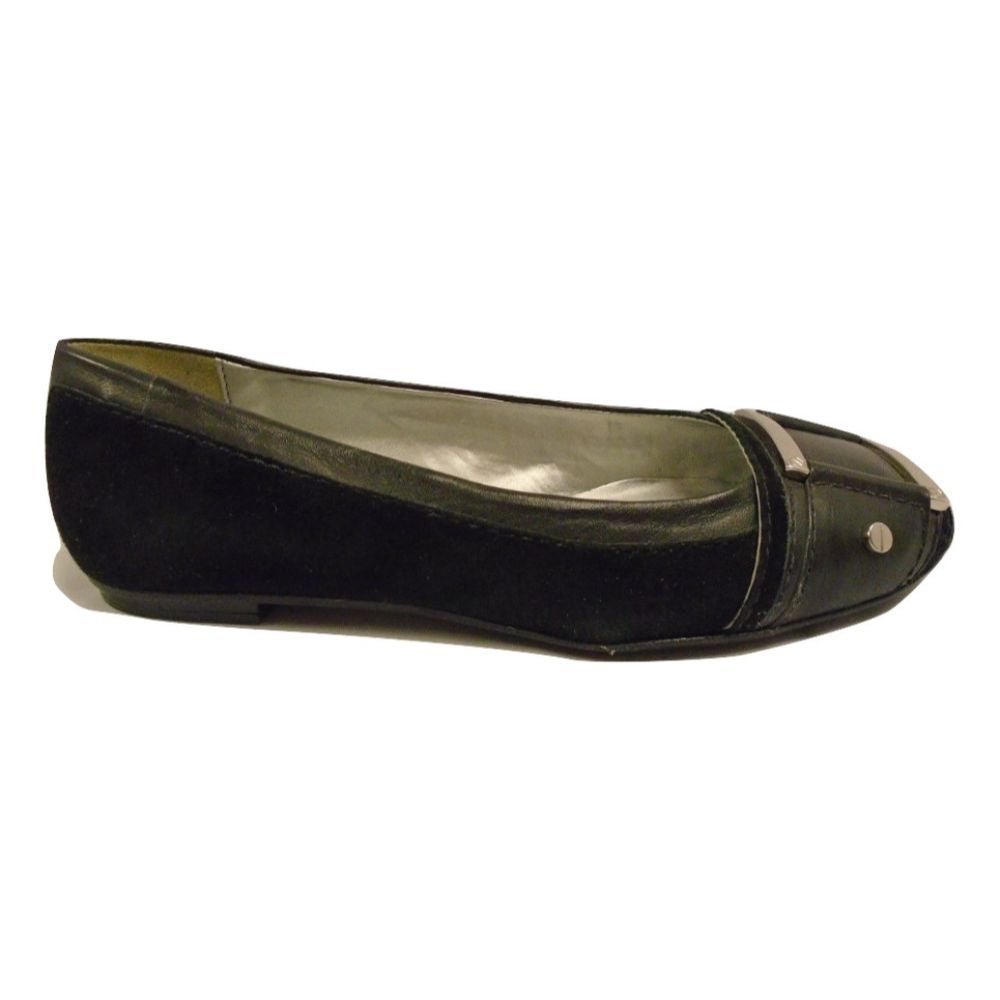Alloy Black Suede FS/NY Flat