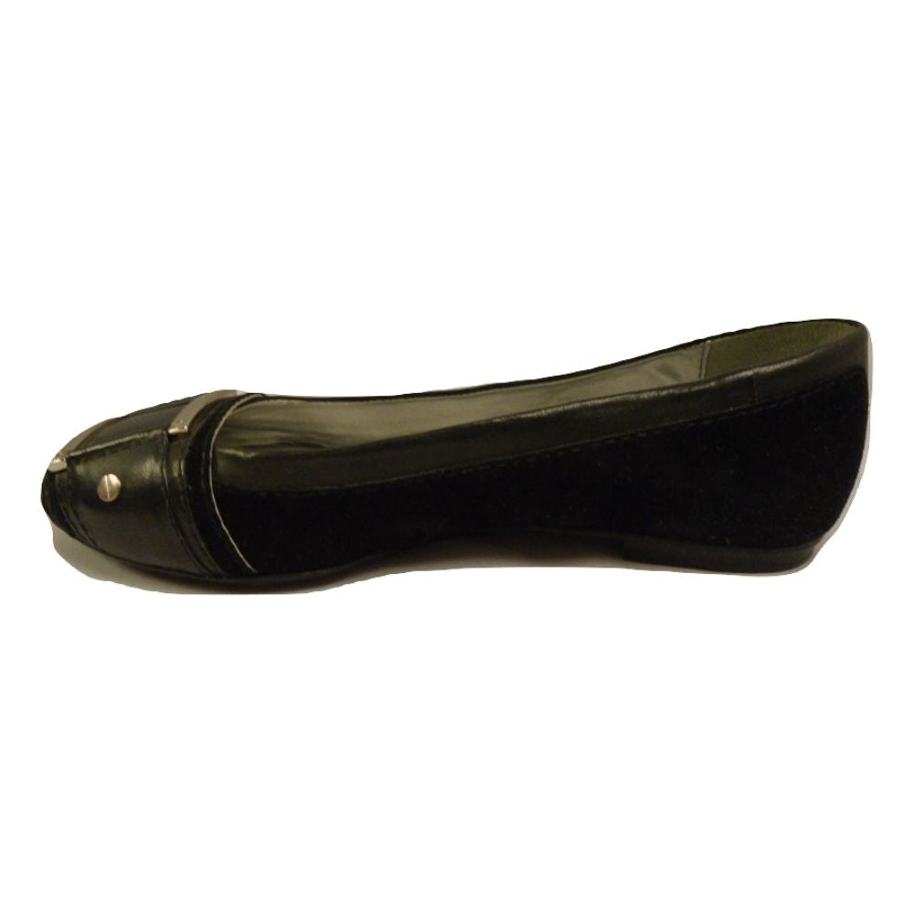 Alloy Black Suede FS/NY Flat