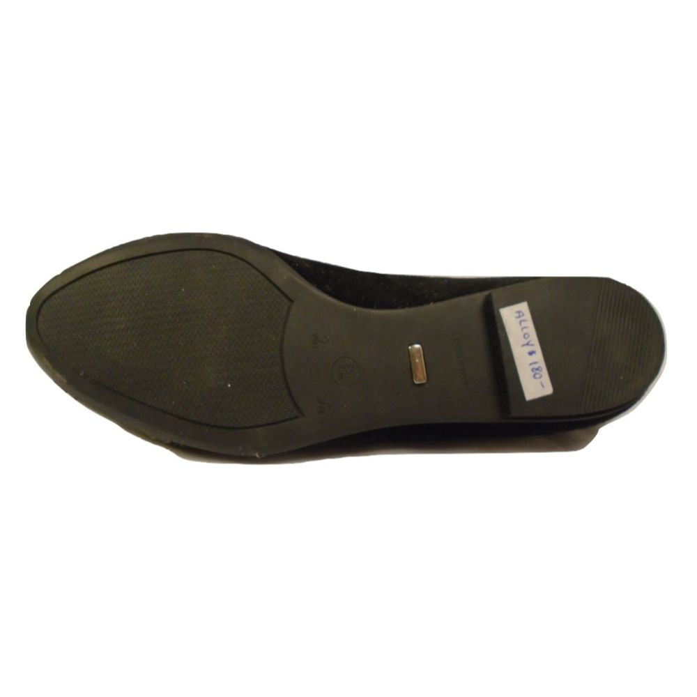 Alloy Black Suede FS/NY Flat