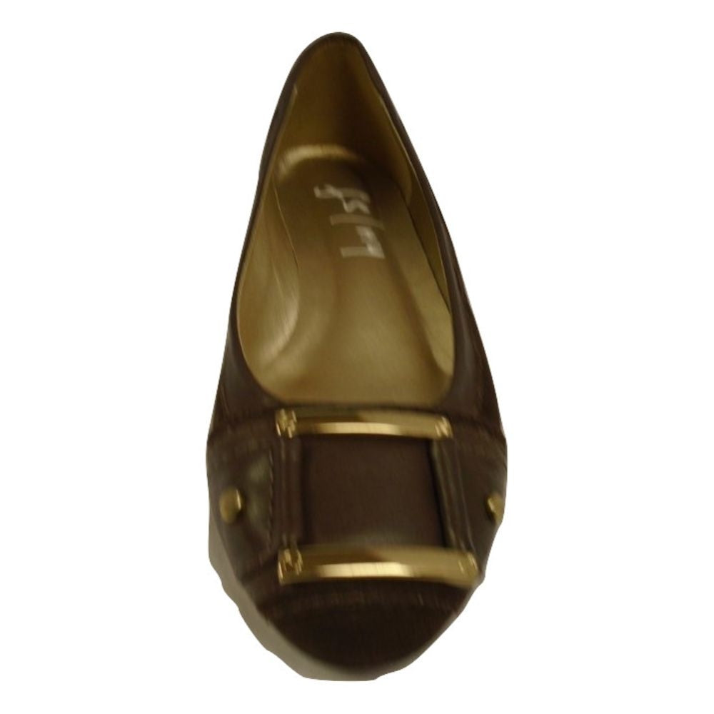 Alloy Brown Suede FS/NY Flat