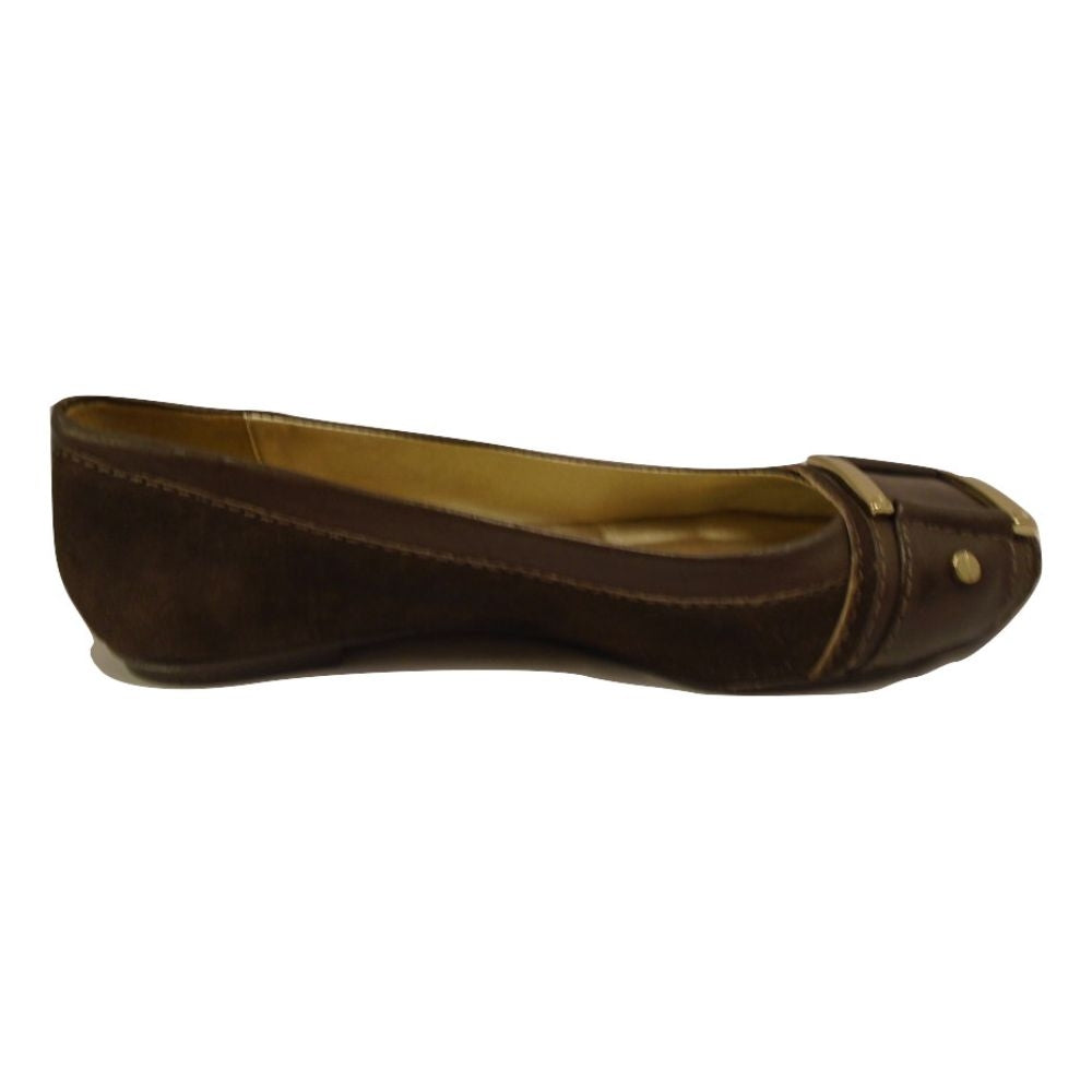 Alloy Brown Suede FS/NY Flat