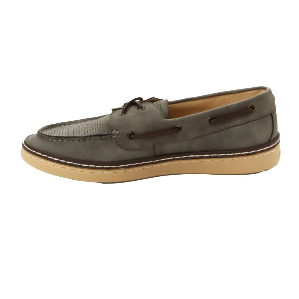 Sammy Grey Nubuck JSports Boat Shoe