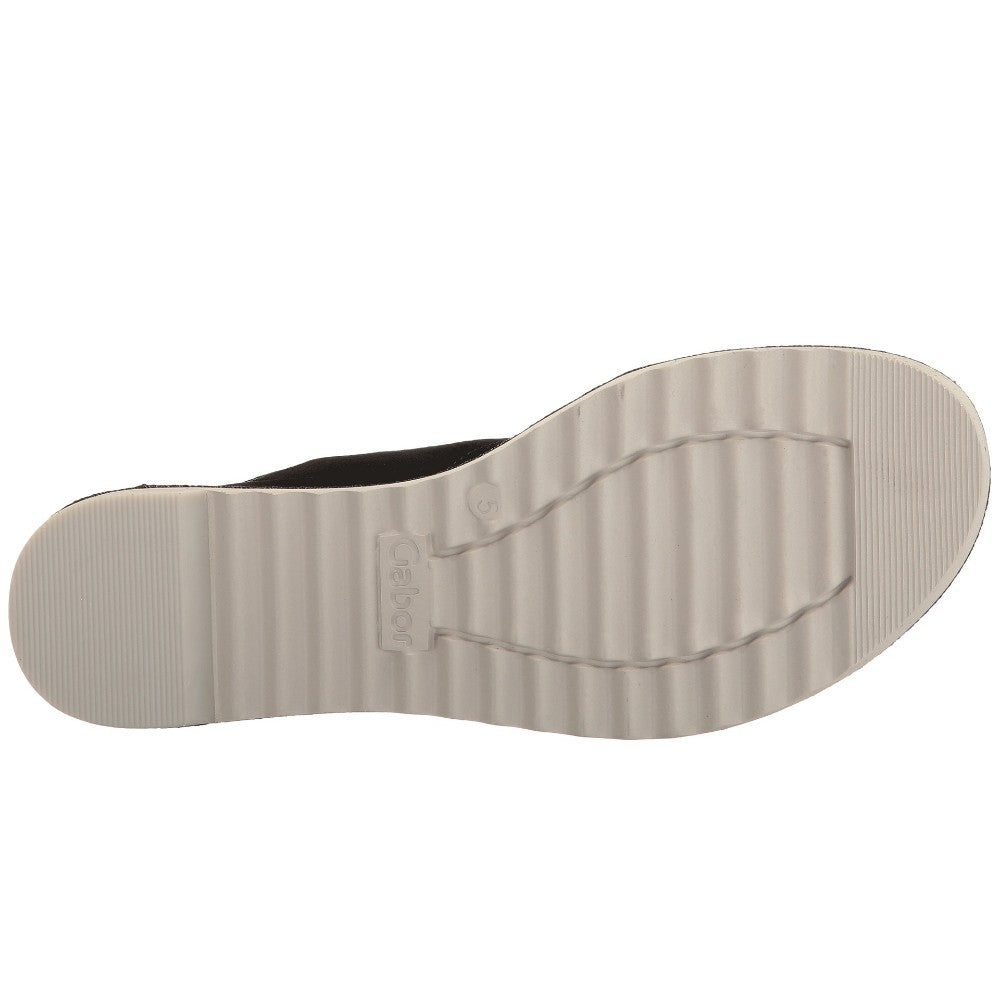 65731 Black Gabor Sandal