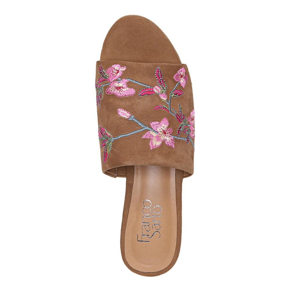 Ellie Camel Suede Franco Sarto I-1-111850