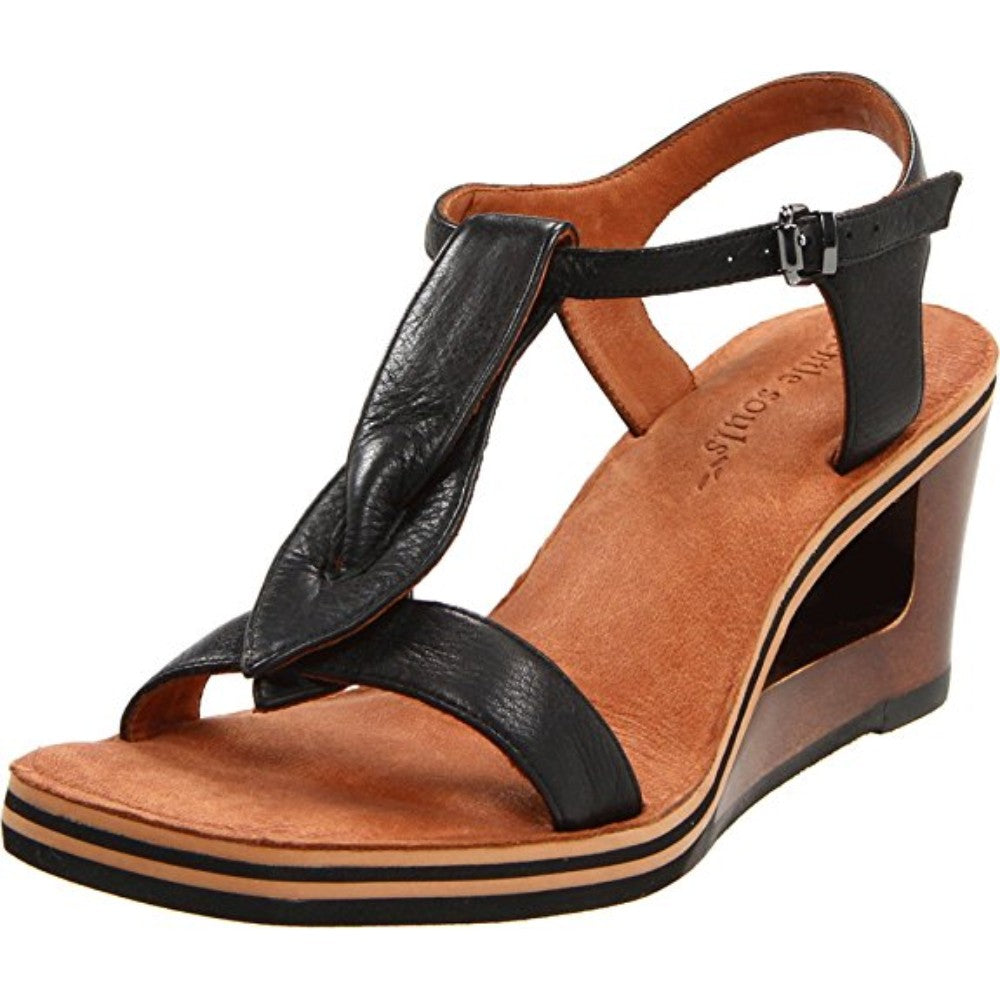 Pine Heart Black Gentle Souls Sandal - M - 9