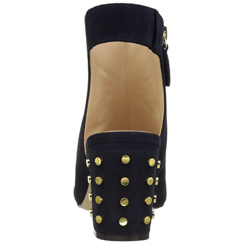 Xtravert Navy Suede Nine West Bootie