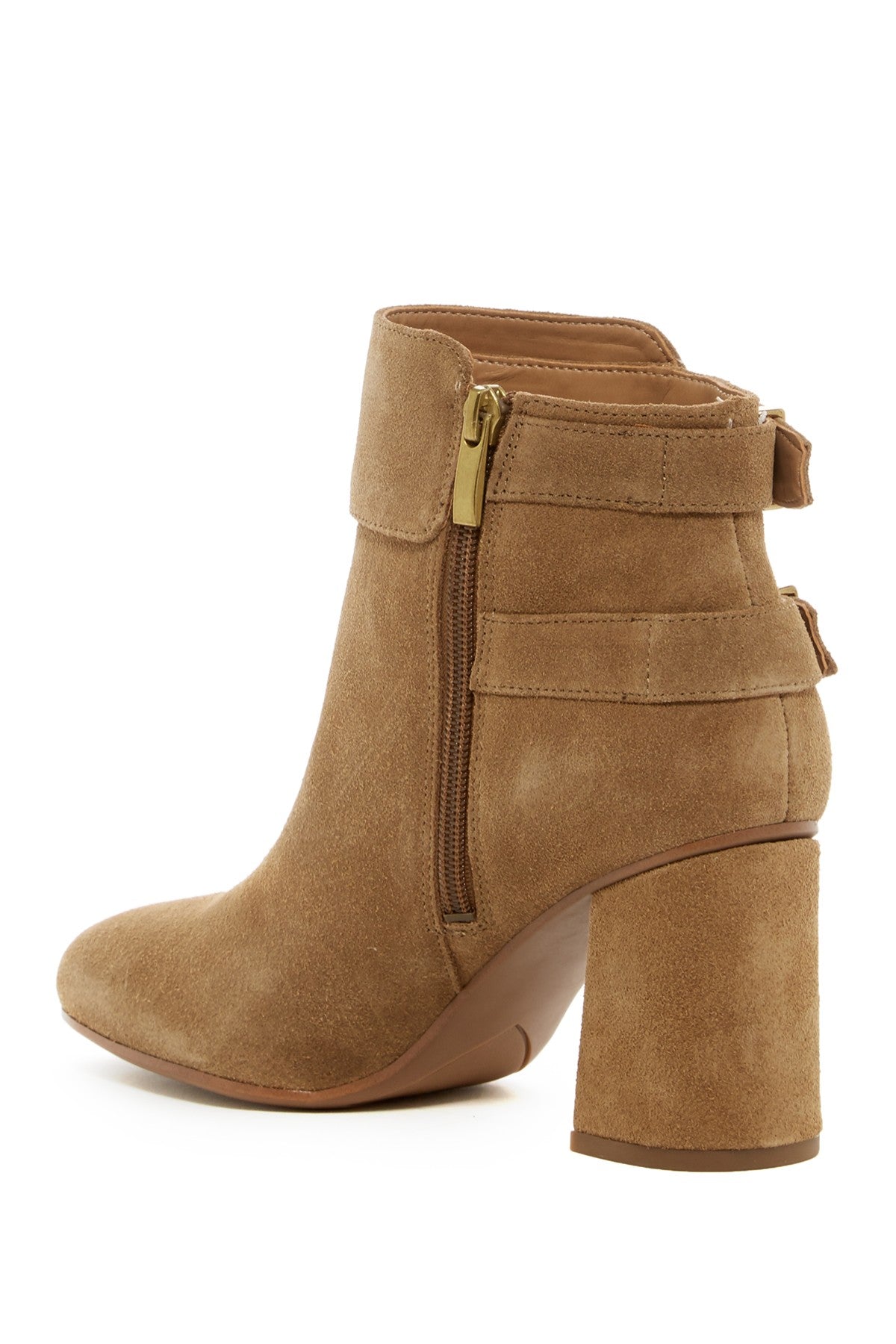 Kline Natural Suede Franco Sarto Ankle Boot