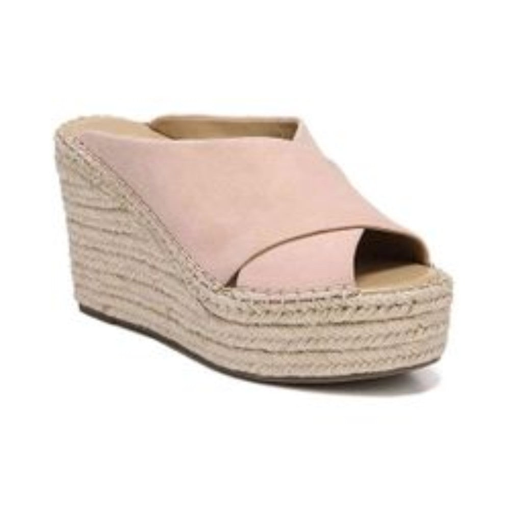 Tiffany Pea Franco Sarto Wedge Sandal Slide - M - 9.5