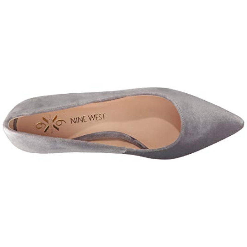 Soho 9X9 Grey Fabric Nine West Pump