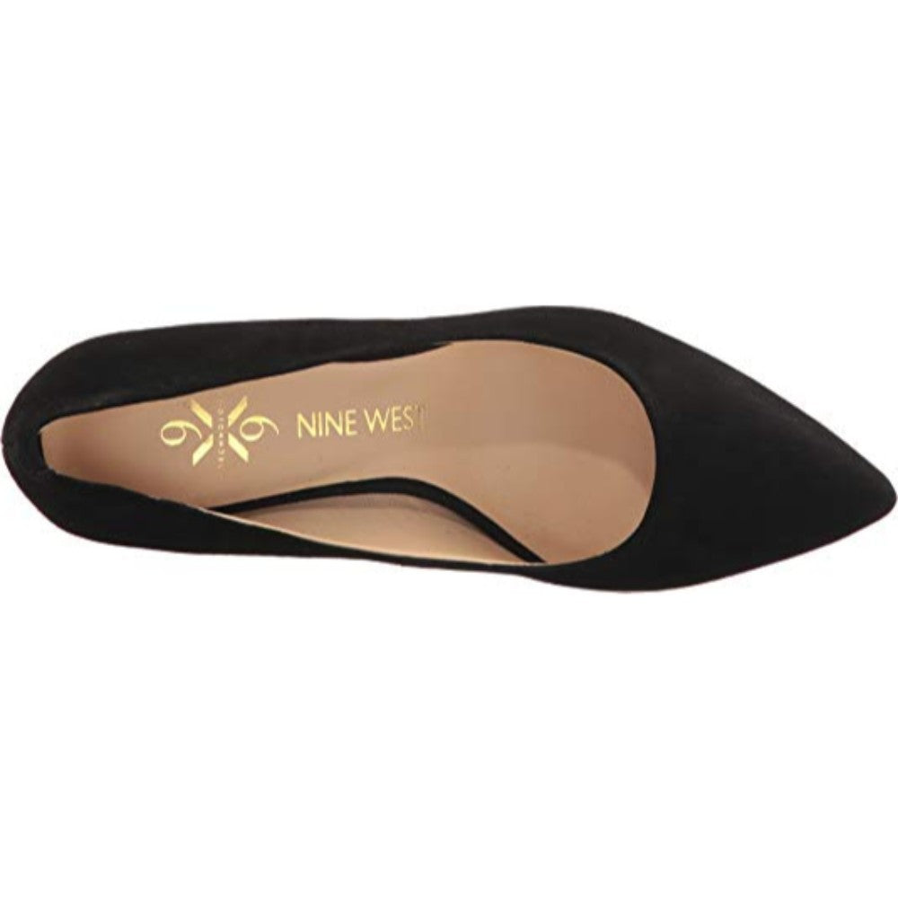 Fifth9X9 Black Suede Nine West Pumps