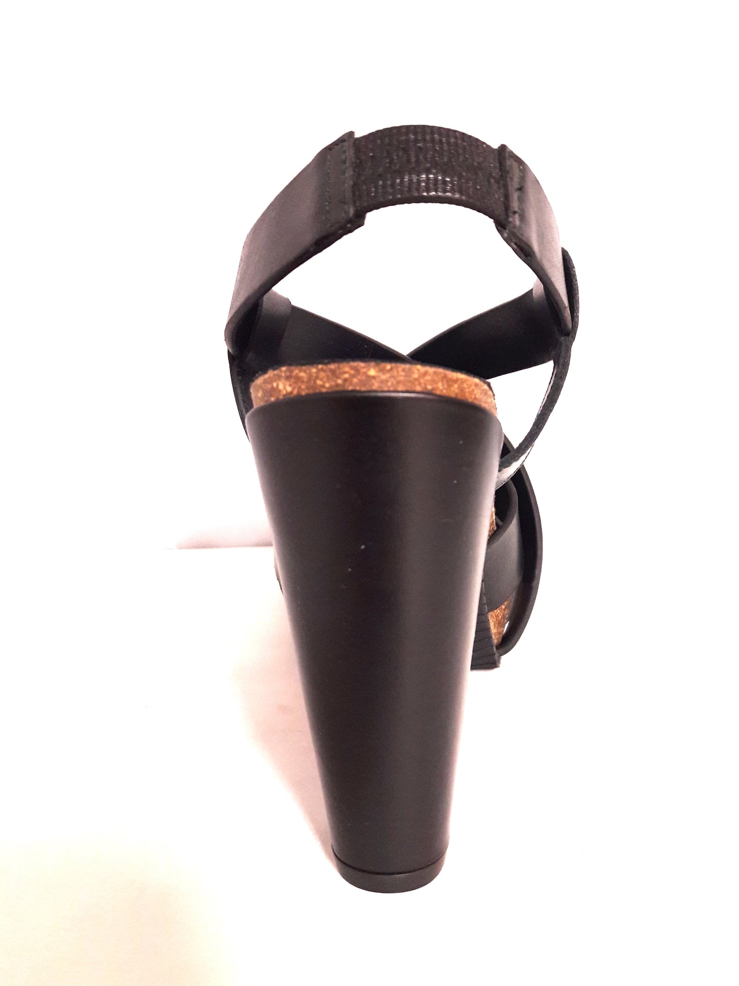 Carmel Black Right Bank Shoes Sandal