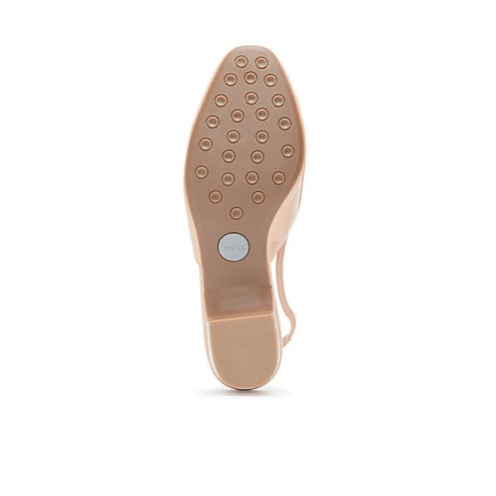 Gianna Nude Patent Leather Me Too Slingback Pumps