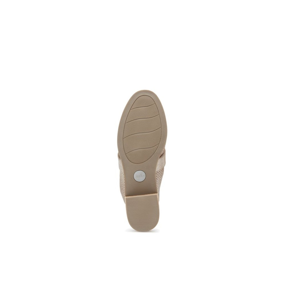 Jaden Champagne Me Too Mule Perforated Clog