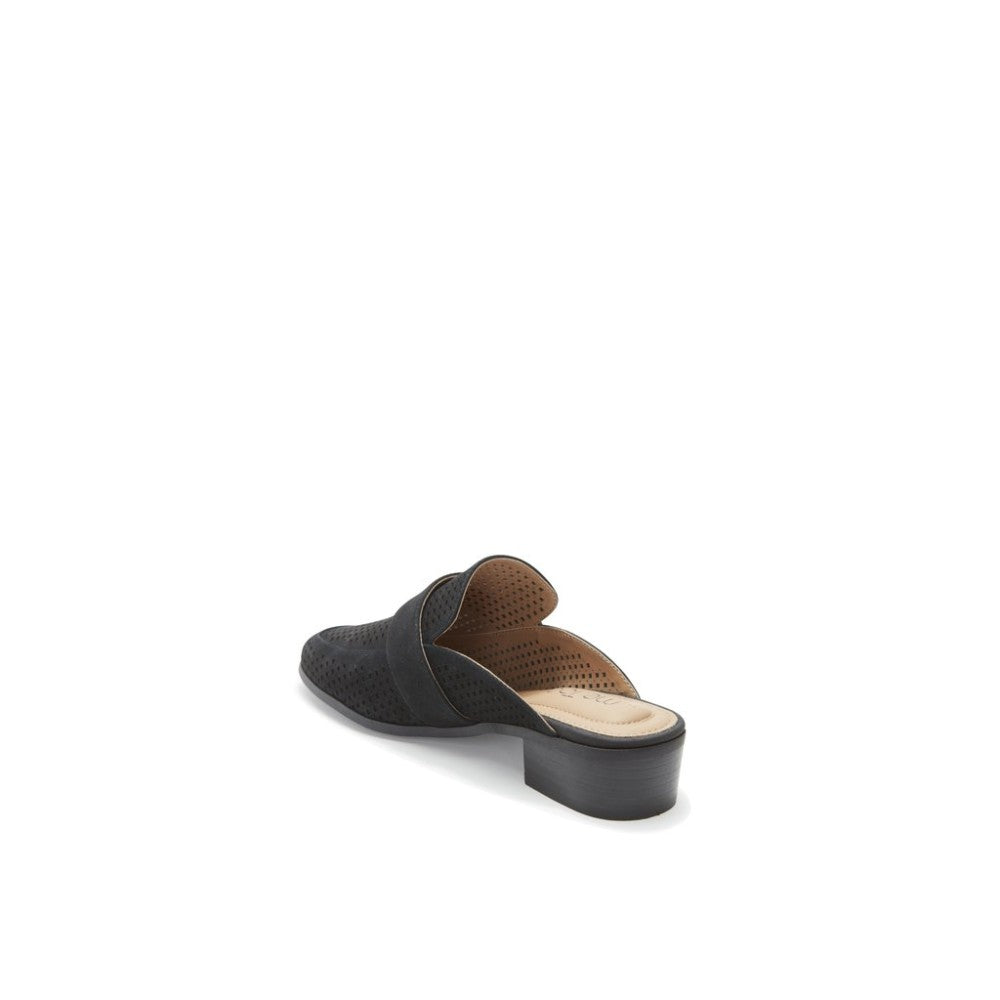 Jaden Black Me Too Mule Perforated Clog