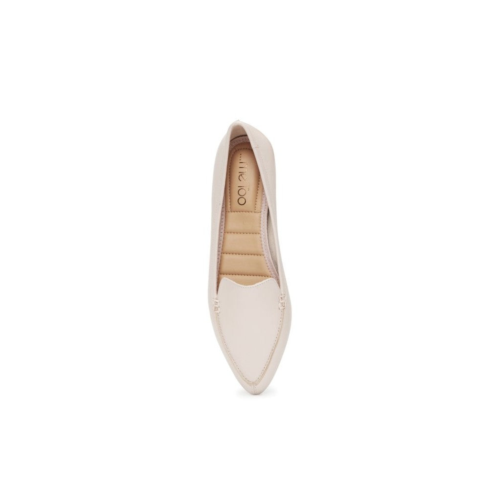 Audra Cream White Me Too Flat I-1-112237