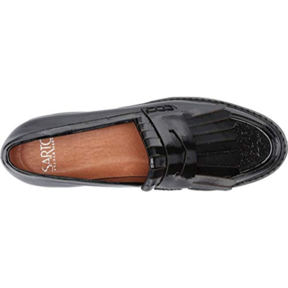 Duncan Black Pat Franco Sarto Loafers