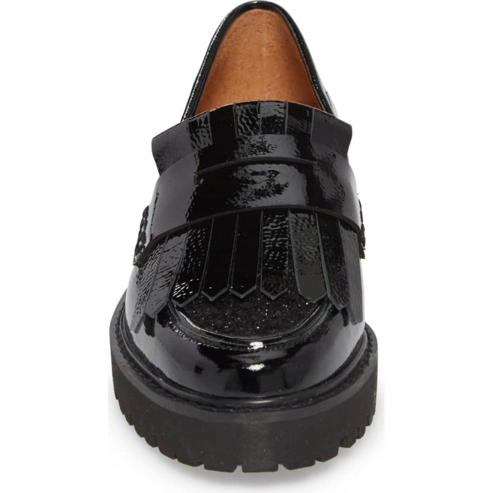 Duncan Black Pat Franco Sarto Loafers
