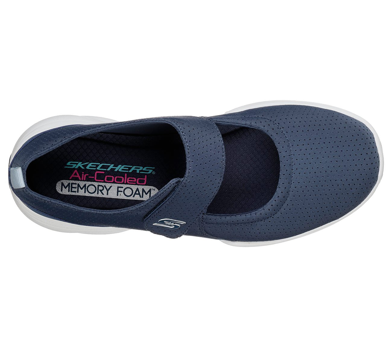 23382 Chic Intuition Navy Skechers