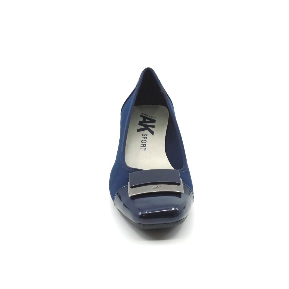 Waverly Navy Fab Anne Klein Wedge Pumps