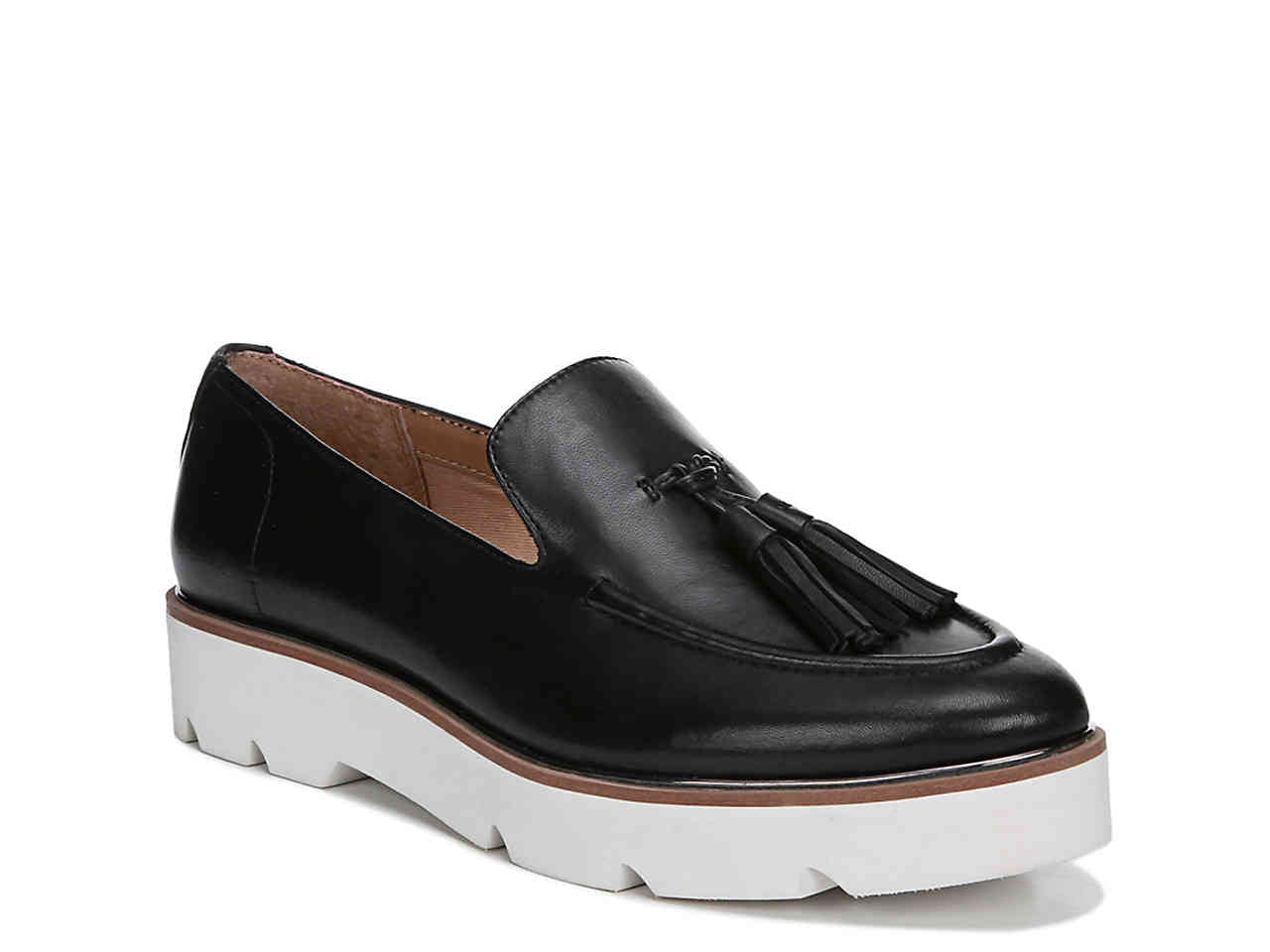 Tammer Black Franco Sarto Loafer Flats