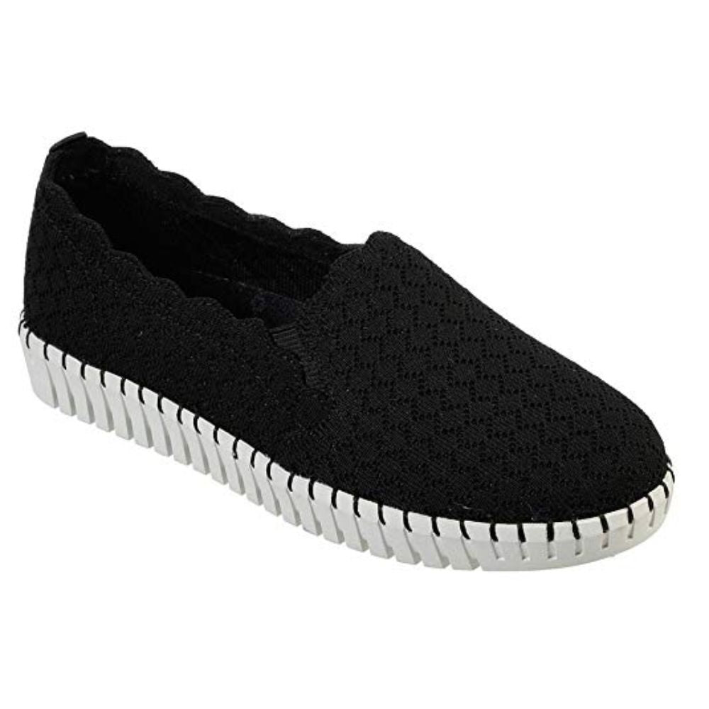 27061 Sepulveda Boulevard Hold Dear Black Skechers Flat
