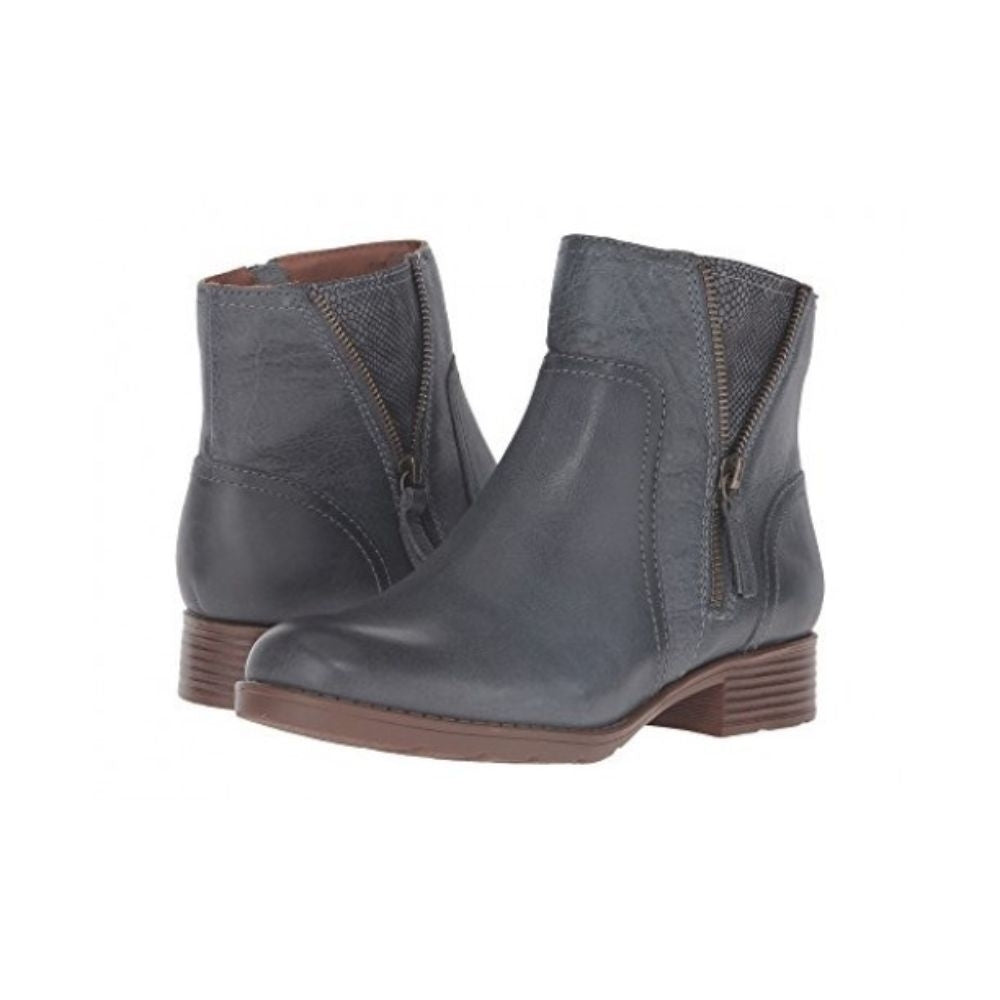 Val Denim Comfortiva Ankle Boot