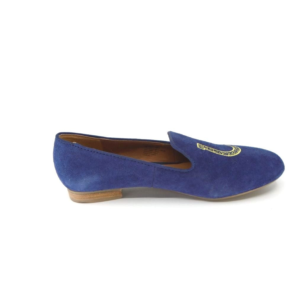 Duke Blue Suede Lucky Brand Loafer Flat