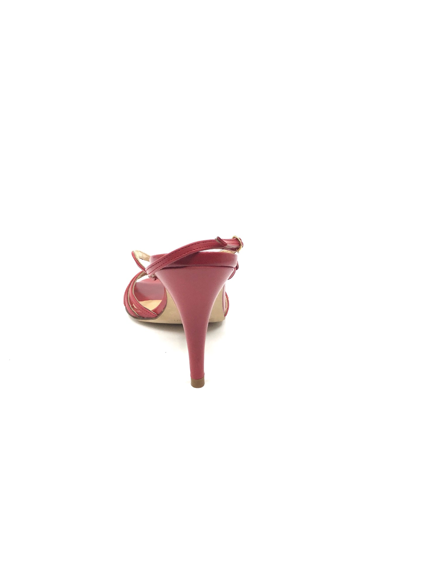 Fifi Red Leather Claudia Ciuti Sandal