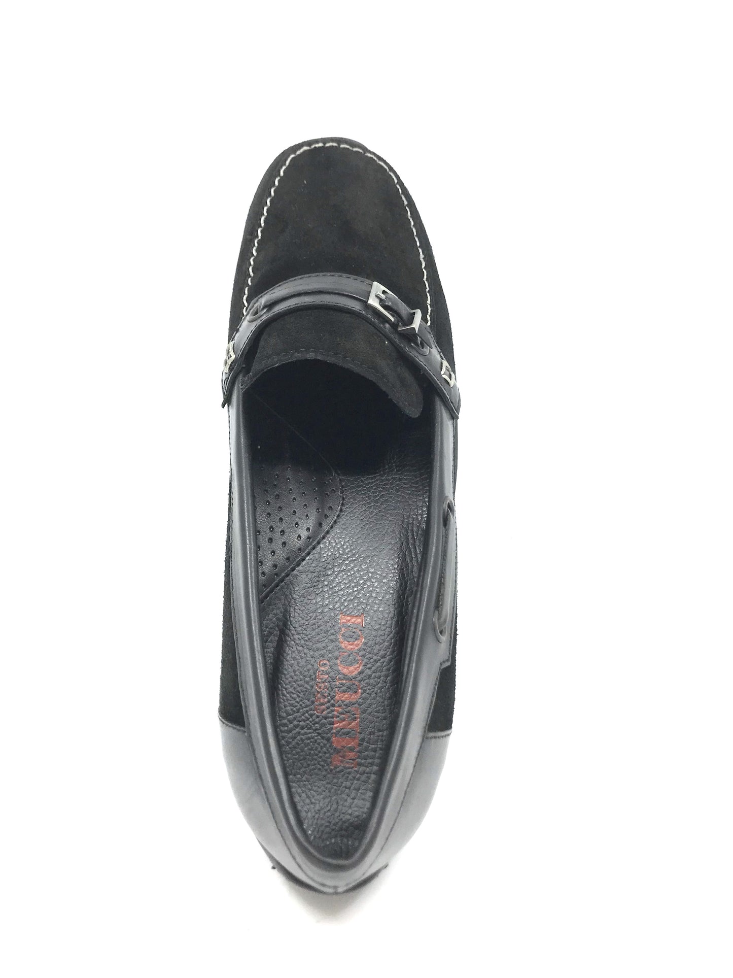 Alcyon Black Suede Sesto Meucci Loafers