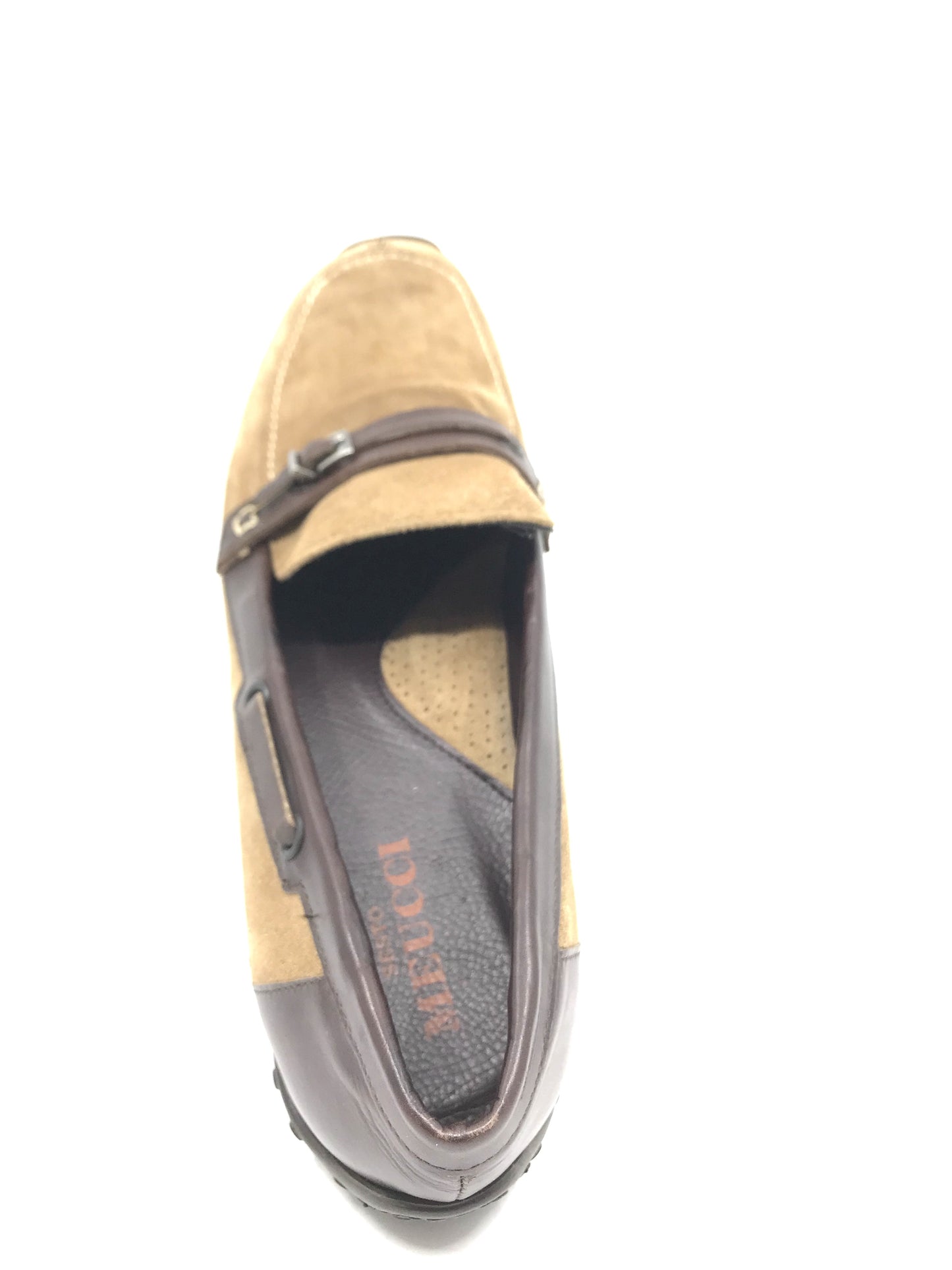 Alcyon Cuoio Suede Sesto Meucci Loafer Flats